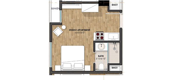 Studio-364-Sq-Ft
