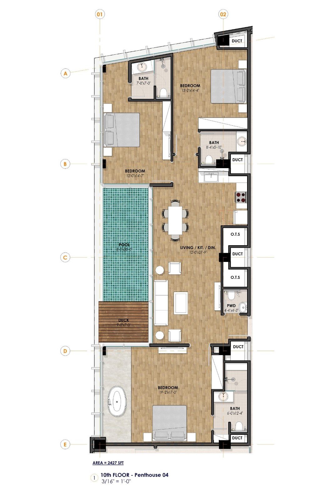 Penthouse apartment in bahria town lahore (4)